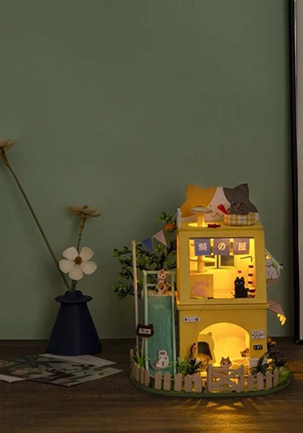 Cat House | DIY MINIATURE DOLLHOUSE