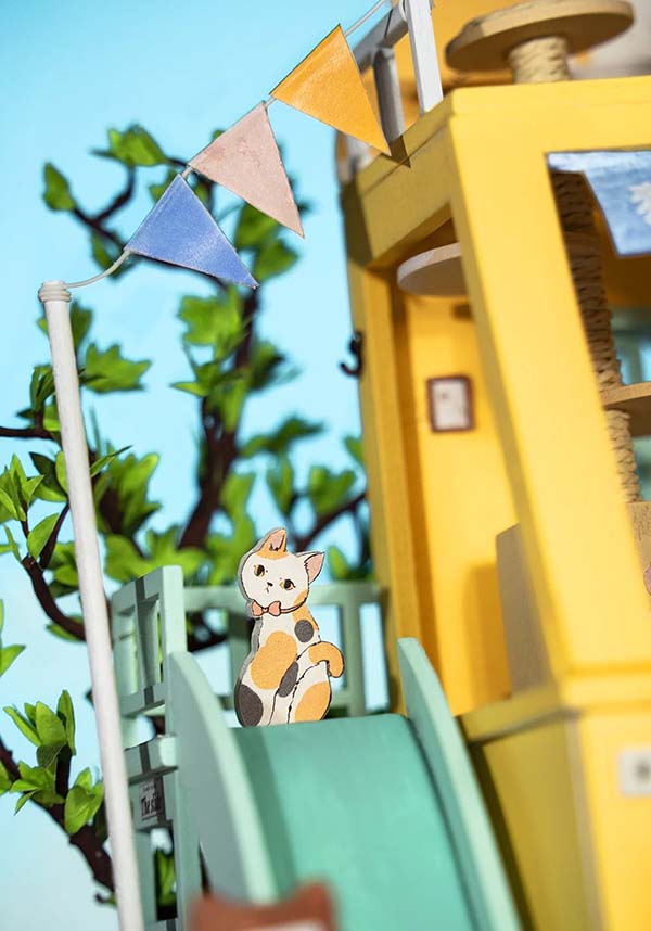 Cat House | DIY MINIATURE DOLLHOUSE