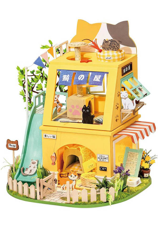 Cat House | DIY MINIATURE DOLLHOUSE