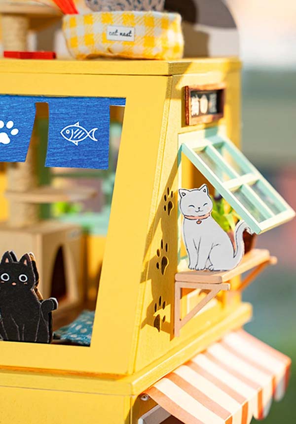 Cat House | DIY MINIATURE DOLLHOUSE