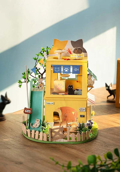 Rolife - Cat House Diy Miniature Dollhouse - Buy Online Australia