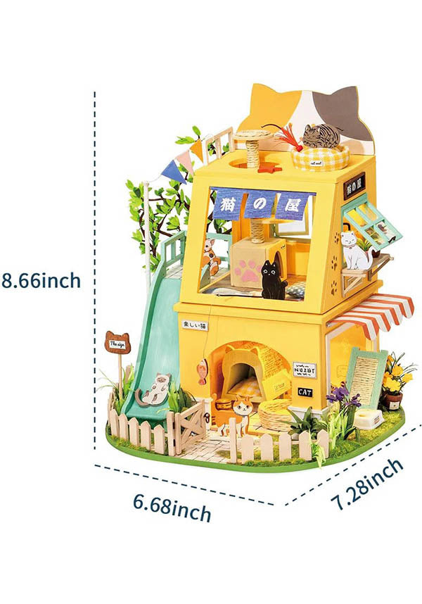 Cat House | DIY MINIATURE DOLLHOUSE