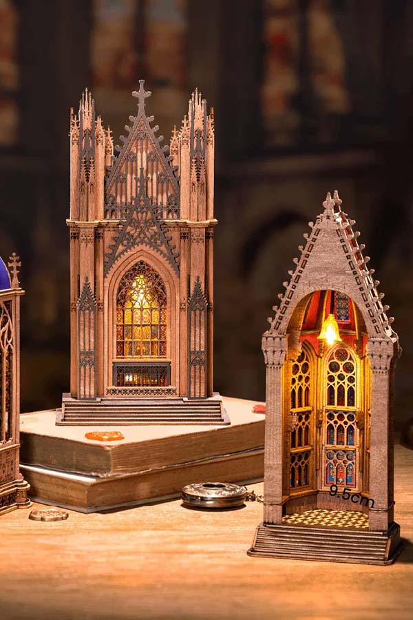Geometric Cathedral | 3D WOODEN PUZZLE
