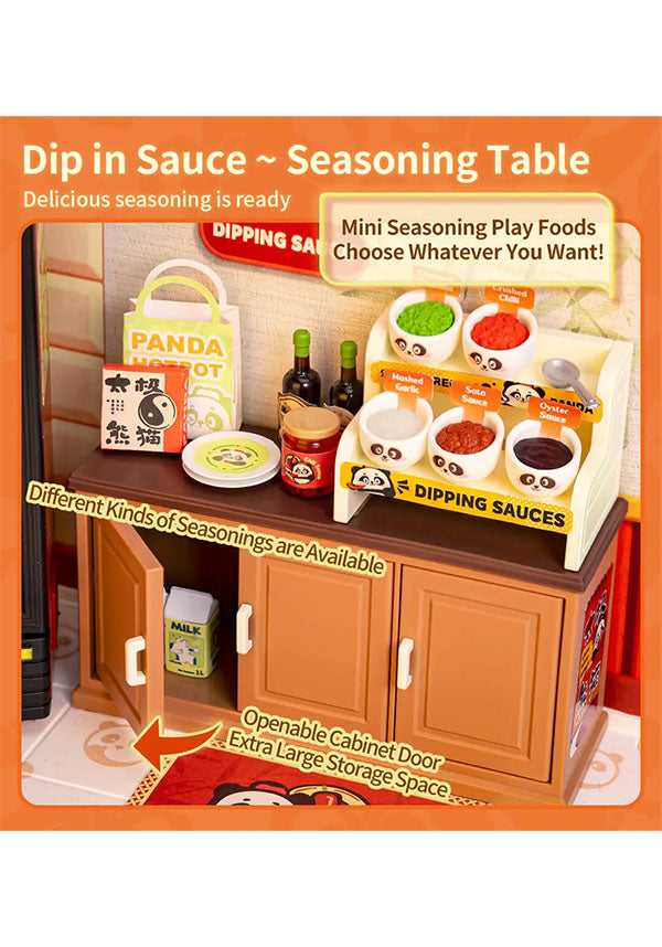 Panda Hot Pot | DIY MINIATURE HOUSE