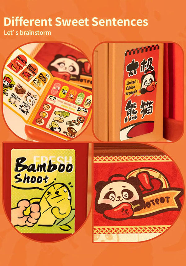 Panda Hot Pot | DIY MINIATURE HOUSE