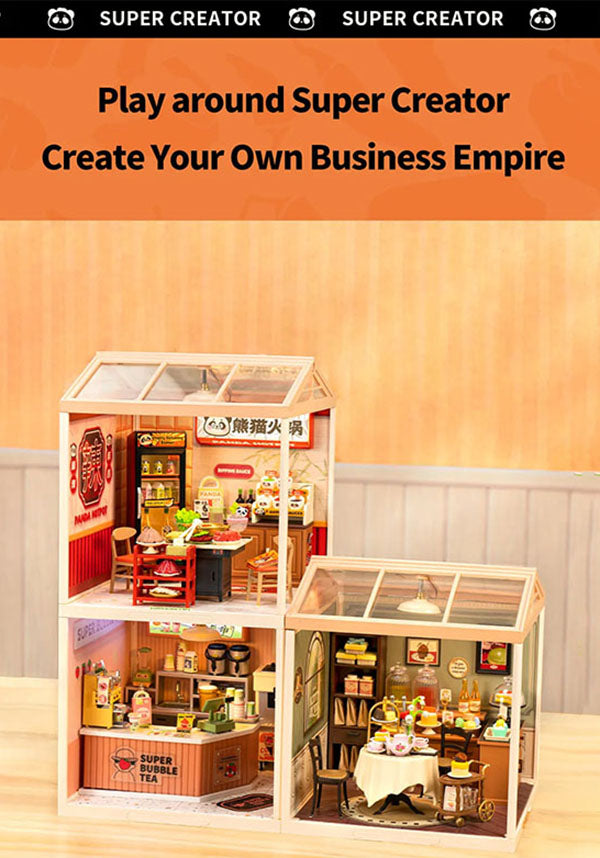 Panda Hot Pot | DIY MINIATURE HOUSE