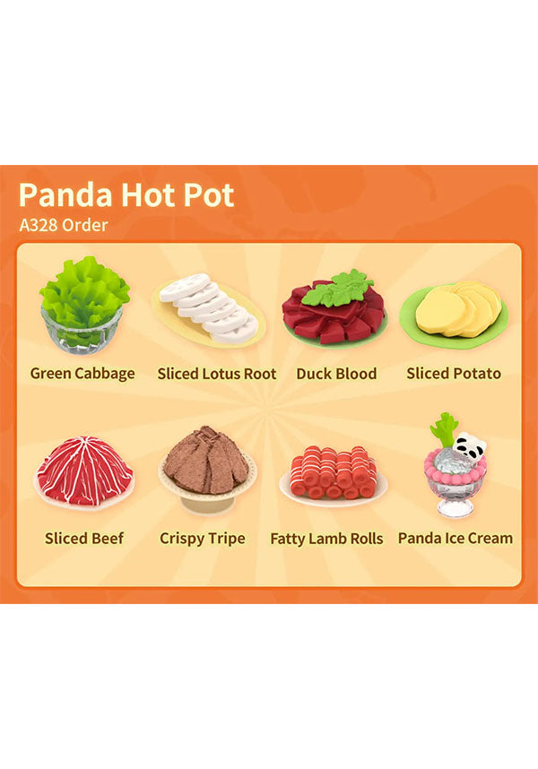 Panda Hot Pot | DIY MINIATURE HOUSE
