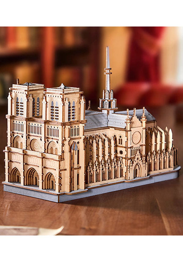 Paris Cathedral | 3D WOODEN PUZZLE