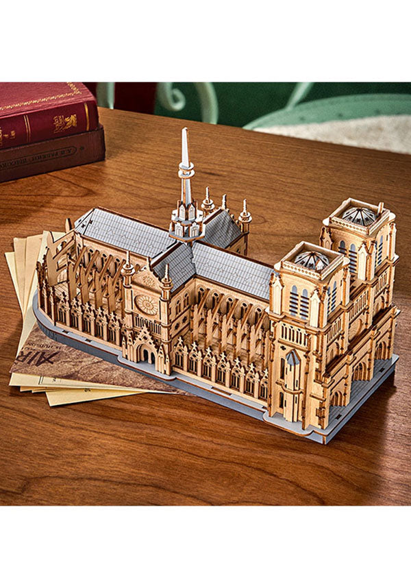 Paris Cathedral | 3D WOODEN PUZZLE