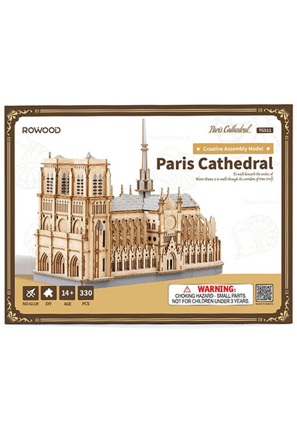 Paris Cathedral | 3D WOODEN PUZZLE