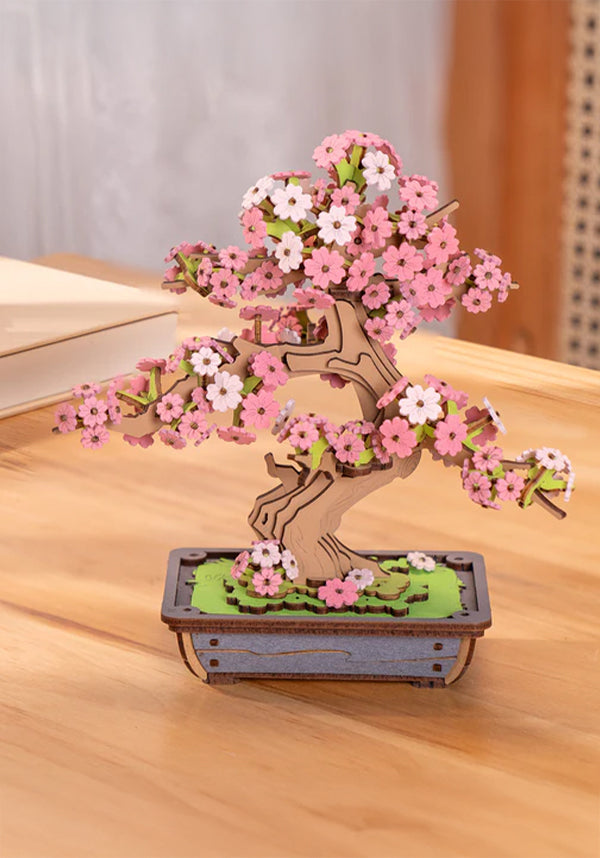 Sakura Bonsai | 3D WOODEN PUZZLE