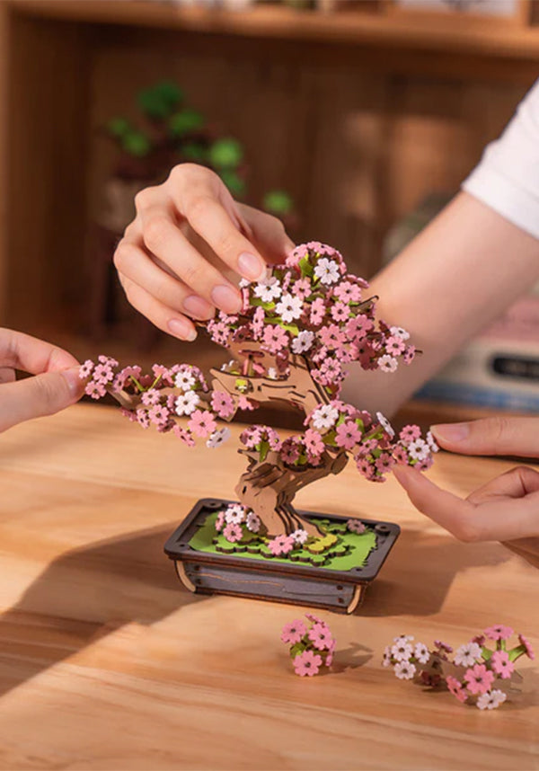 Sakura Bonsai | 3D WOODEN PUZZLE
