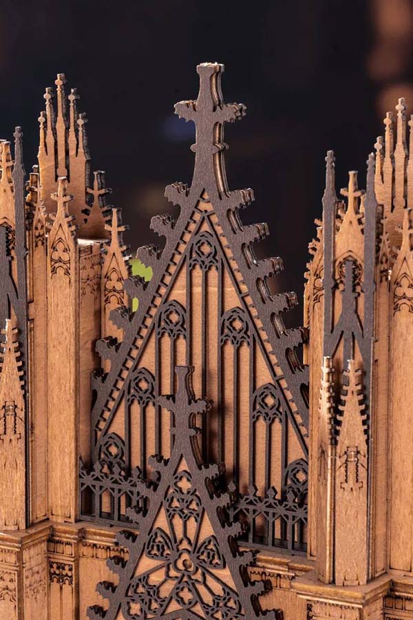 Twin-Tower Cathedral | 3D WOODEN PUZZLE