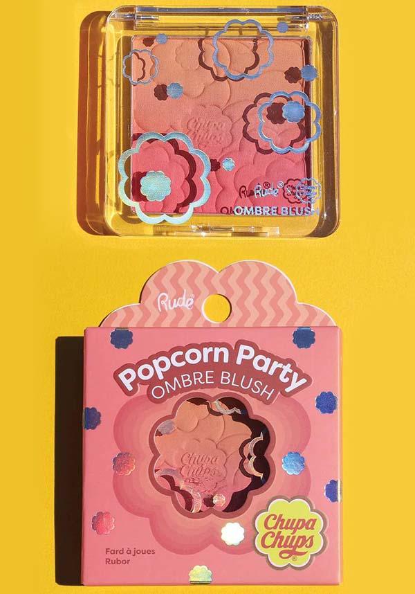 Chupa Chups Party Ombre [Tropical Punch] | BLUSH - Beserk - all, blush, cosmetics, cruelty free, cruetly free, discountapp, eye, eye shadow, eyeshadow, eyeshadow pressed, face, fp, googleshopping, labelvegan, make up, makeup, may23, peach, pink, powder, pressed powder, R230523, RC17246, rude cosmetics, vegan