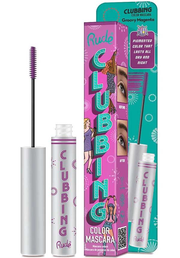 Clubbing [Groovy Magenta] | COLOR MASCARA - Beserk - all, colour:pink, colourful, colours, cosmetics, discountapp, eye, eyelashes, eyes, fp, googleshopping, gothic cosmetics, halloween, halloween cosmetics, halloween costume, halloween makeup, jun23, labelnew, labelvegan, make up, makeup, mascara, pink, R130623, RC17269, rude cosmetics, special effects makeup, special fx makeup, vegan