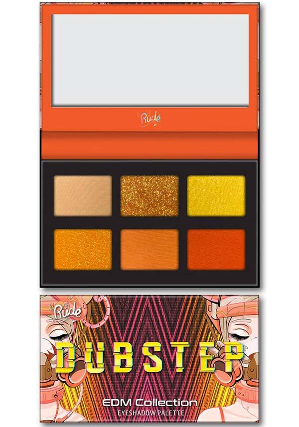 Dubstep [EDM Collection] | EYESHADOW PALETTE - Beserk - all, all ladies, clickfrenzy15-2023, cosmetic glitter, cosmetics, dec21, discountapp, eyes, eyeshadow, eyeshadow pressed, fp, glitter cosmetics, gold, labelvegan, ladies, make up, makeup, orange, palette, R221221, RCS15814, steampunk, vegan, yellow