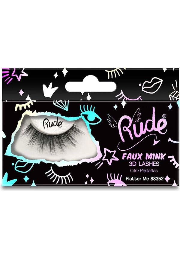 Essential [Flatter Me] | 3D LASHES - Beserk - all, black, clickfrenzy15-2023, cosmetics, discountapp, eye, eyelashes, eyes, fake, fp, gothic cosmetics, labelvegan, lashes, make up, makeup, may21, R270521, rude cosmetics, vegan