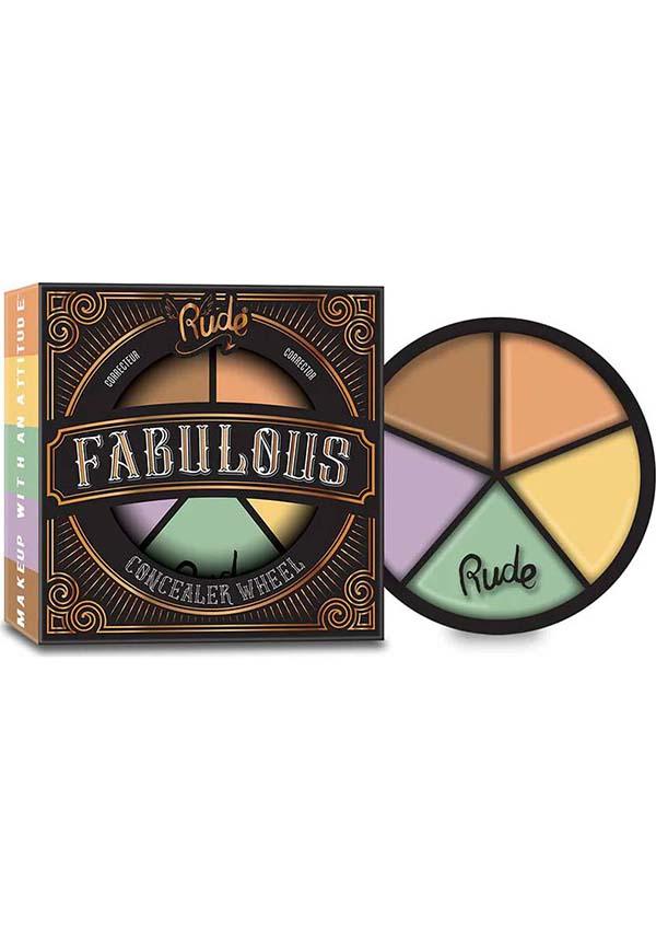 Fabulous [Corrector] | CONCEALER WHEEL - Beserk - all, clickfrenzy15-2023, colour corrector, concealer, cosmetics, cruelty free, discountapp, fp, labelvegan, make up, makeup, may21, R270521, rude cosmetics, sfx, special effects, special effects makeup, special fx makeup, steampunk, vegan
