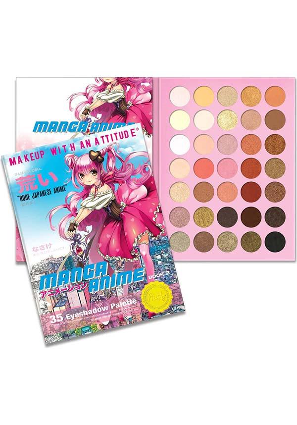 Manga Anime | EYESHADOW PALETTE - Beserk - all, anime and manga, brown, clickfrenzy15-2023, cosmetics, cruelty free, discountapp, eye, eyes, eyeshadow, eyeshadow pressed, fp, gift, gift idea, gift ideas, gifts, labelvegan, make up, makeup, metallic, nov20, nude, palette, pink, rude cosmetics, shimmer, tan, valentines, vegan