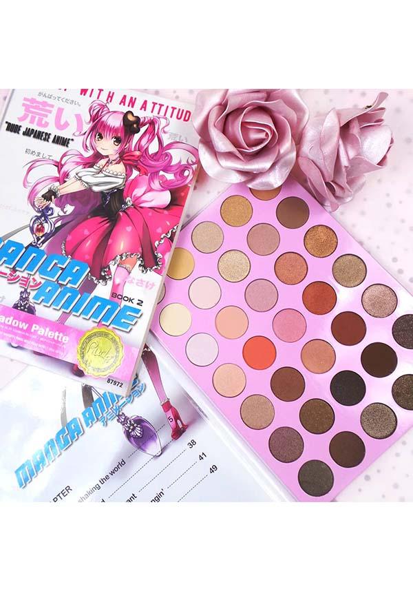 Manga Anime | EYESHADOW PALETTE - Beserk - all, anime and manga, brown, clickfrenzy15-2023, cosmetics, cruelty free, discountapp, eye, eyes, eyeshadow, eyeshadow pressed, fp, gift, gift idea, gift ideas, gifts, labelvegan, make up, makeup, metallic, nov20, nude, palette, pink, rude cosmetics, shimmer, tan, valentines, vegan
