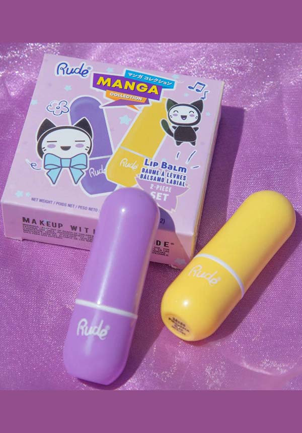 Manga [Grape/Pineapple Sparkle] | LIP BALM DUO*