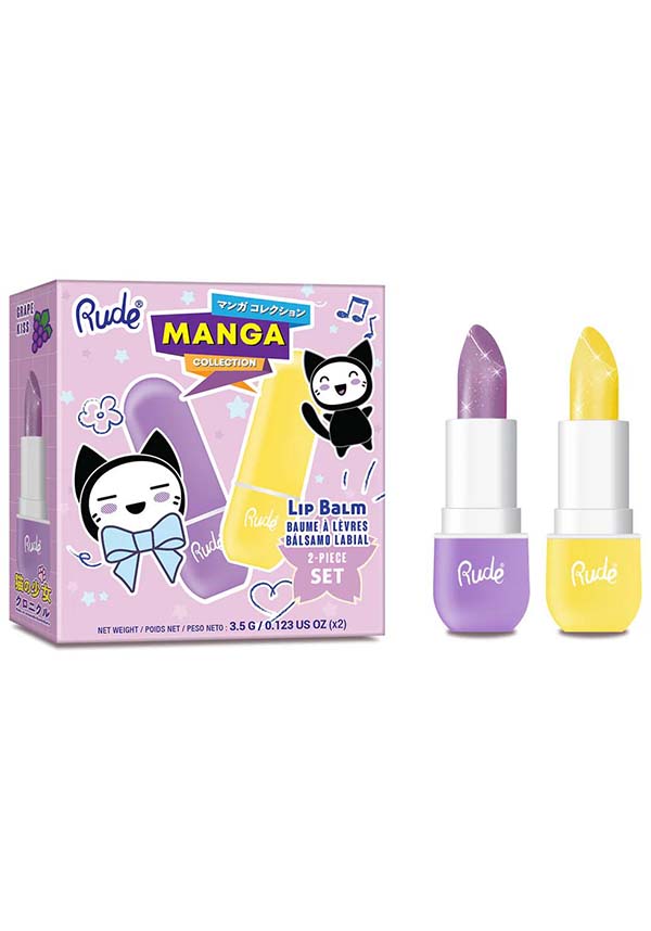 Manga [Grape/Pineapple Sparkle] | LIP BALM DUO*