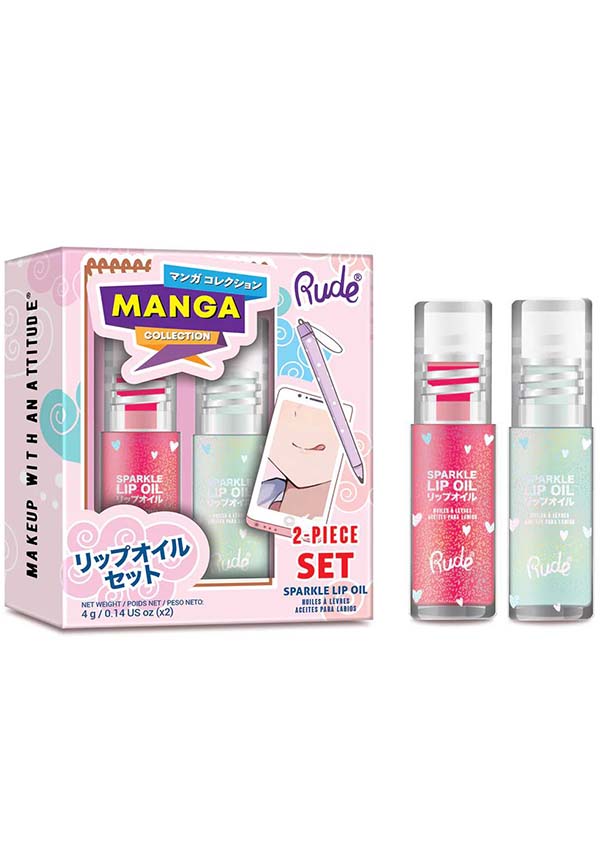 Manga [Watermelon/Mint Sparkle] | LIP OIL DUO*