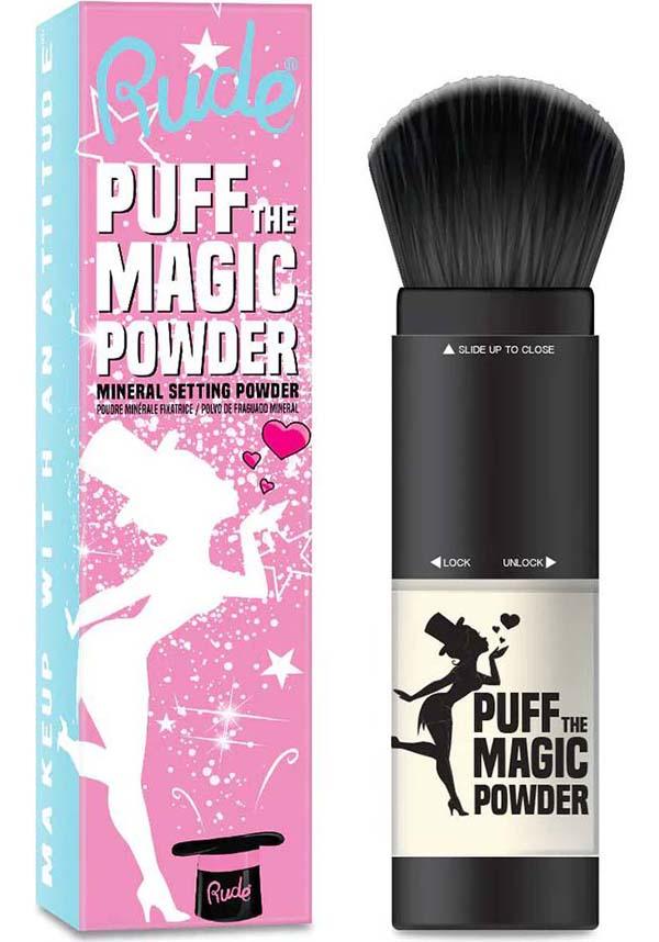Puff The Magic Powder [Translucent] | MINERAL SETTING POWDER - Beserk - all, christmas cosmetics, clickfrenzy15-2023, cosmetics, cruelty free, discountapp, face, foundation, fp, labelvegan, loose powder, make up, makeup, nov20, powder, rude cosmetics, setting, translucent, vegan