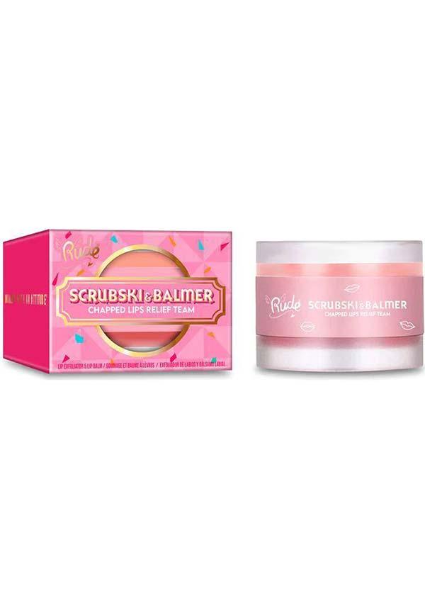 Scrubski & Balmer [Grapefruit] | LIP SCRUB* - Beserk - all, clickfrenzy15-2023, cosmetics, discountapp, eofy2023, eofy2023wed21-30, gift, gift idea, gift ideas, labelvegan, lip, lips, make up, makeup, mar21, rude cosmetics, sale, scent, scented, scrub, vegan