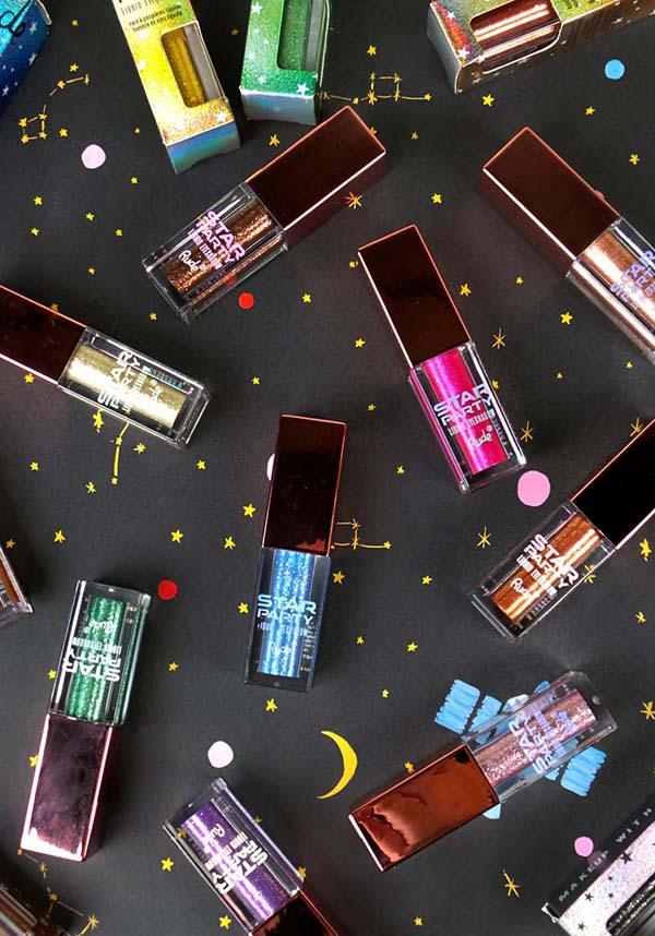 Star Party [Zodiac Dreams] | LIQUID EYESHADOW - Beserk - all, black, clickfrenzy15-2023, cosmetic glitter, cosmetics, discountapp, eye, eyeliner, eyes, eyeshadow, eyeshadow liquid, fp, goth, gothic, liquid eyeliner, make up, makeup, may21, R270521, rude cosmetics