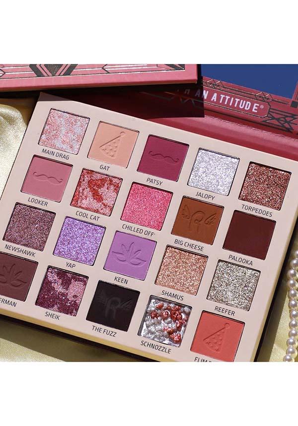 The Roaring Excessive 20’s | EYESHADOW PALETTE - Beserk - all, brown, clickfrenzy15-2023, cosmetic glitter, cosmetics, discountapp, eye, eyes, eyeshadow, eyeshadow pressed, fp, gift, gift idea, gift ideas, gifts, glitter, glitter cosmetics, googleshopping, make up, makeup, nude, palette, pink, purple, R210922, RC16476, rude cosmetics, sep22, Sept, shimmer