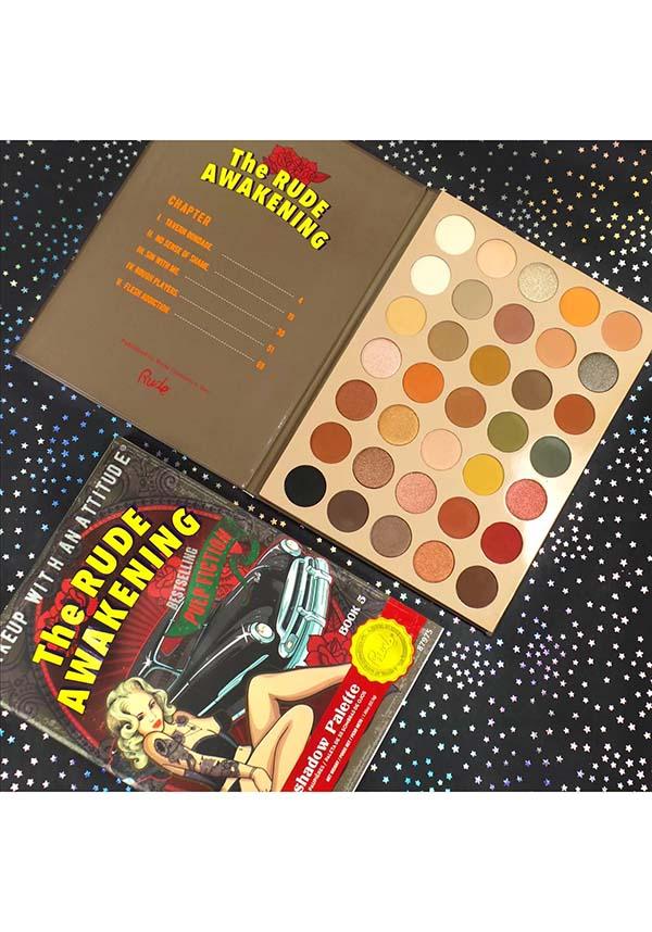 The Rude Awakening | EYESHADOW PALETTE - Beserk - 420sale, all, brown, clickfrenzy15-2023, cosmetics, cruelty free, discountapp, eye, eyes, eyeshadow, eyeshadow pressed, fp, gift, gift idea, gift ideas, gifts, green, labelvegan, make up, makeup, nov20, nude, palette, rude cosmetics, vegan