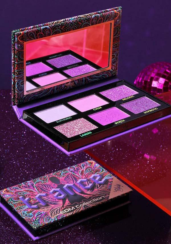 Trance [EDM Collection] | EYESHADOW PALETTE - Beserk - all, all ladies, bright purple, clickfrenzy15-2023, colour:purple, cosmetic glitter, cosmetics, dark purple, dec21, discountapp, eyes, eyeshadow, eyeshadow pressed, fp, glitter, glitter cosmetics, labelvegan, ladies, make up, makeup, palette, purple, R221221, RCS15814, shimmer, vegan