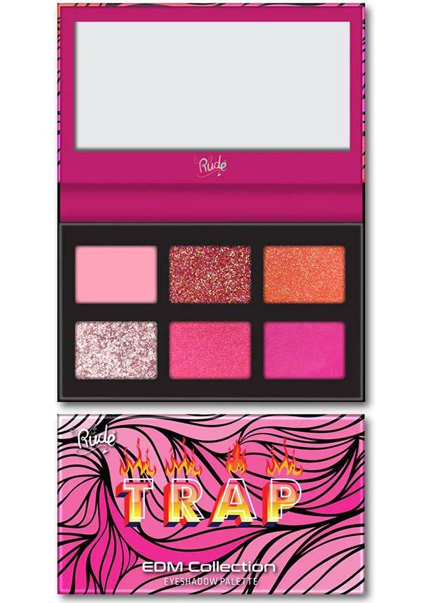 Trap [EDM Collection] | EYESHADOW PALETTE - Beserk - all, all ladies, christmas gift, christmas gifts, clickfrenzy15-2023, cosmetic glitter, cosmetics, dec21, discountapp, eyes, eyeshadow, eyeshadow pressed, fp, gift, gift idea, gift ideas, gifts, glitter, labelvegan, ladies, make up, makeup, palette, pink, R221221, RCS15814, shimmer, vegan