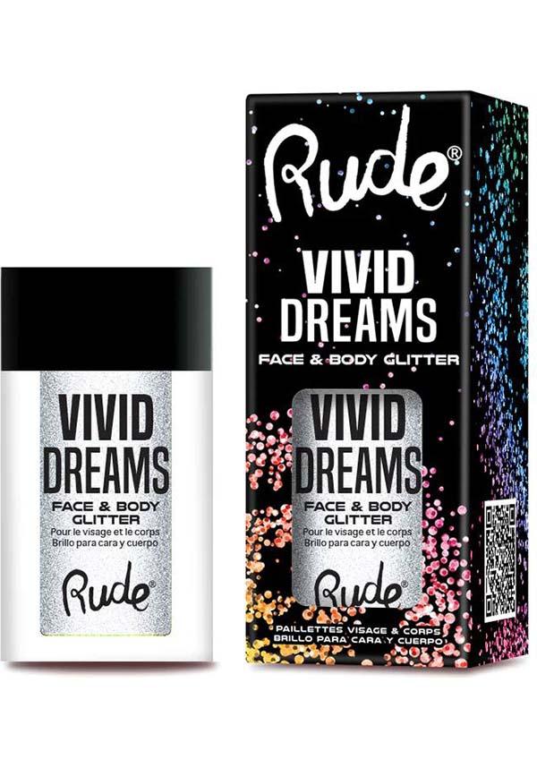 Vivid Dreams [Parallel Universe] | FACE & BODY GLITTER - Beserk - all, body glitter, clickfrenzy15-2023, colour shift, cosmetic glitter, cosmetics, cruelty free, dec20, discountapp, eyes, eyeshadow loose, fp, glitter, labelvegan, make up, makeup, rude cosmetics, shimmer, silver, sparkle, vegan