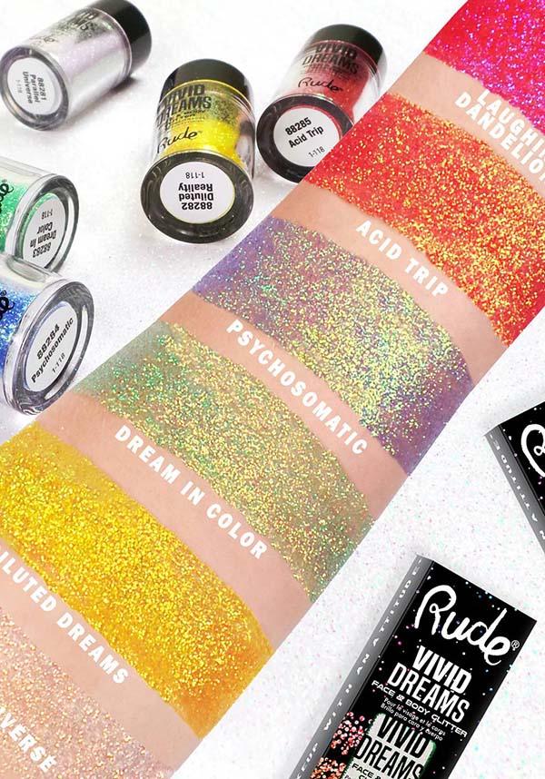 Vivid Dreams [Parallel Universe] | FACE &amp; BODY GLITTER - Beserk - all, body glitter, clickfrenzy15-2023, colour shift, cosmetic glitter, cosmetics, cruelty free, dec20, discountapp, eyes, eyeshadow loose, fp, glitter, labelvegan, make up, makeup, rude cosmetics, shimmer, silver, sparkle, vegan