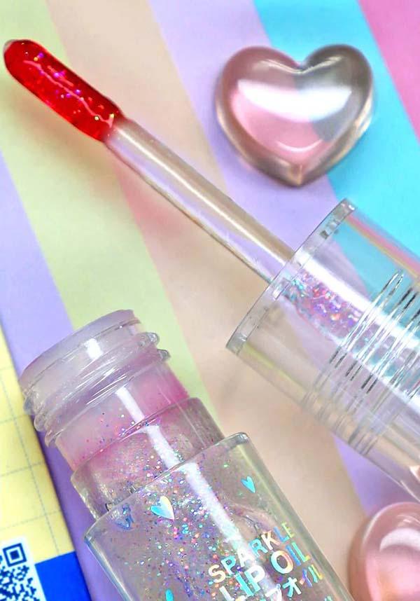 Manga Watermelon | SPARKLE LIP OIL - Beserk - all, christmas gift, christmas gifts, clickfrenzy15-2023, cosmetic glitter, cosmetics, cute, dec22, discountapp, fp, gift, gift idea, gift ideas, gifts, glitter, googleshopping, labelvegan, lip, lip gloss, lips, make up, makeup, oil, pink, R151222, RCS16706, sparkle, vegan, watermelon