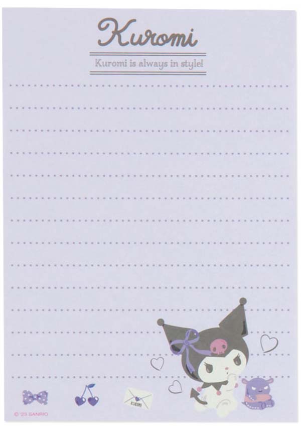 Kuromi 8 Design | MEMO*