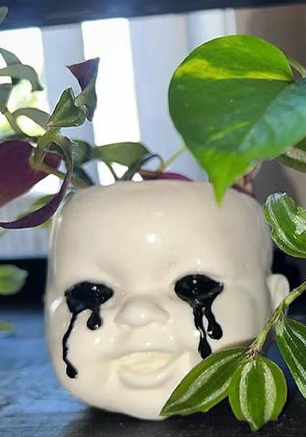 Doll Head [White] | PLANTER