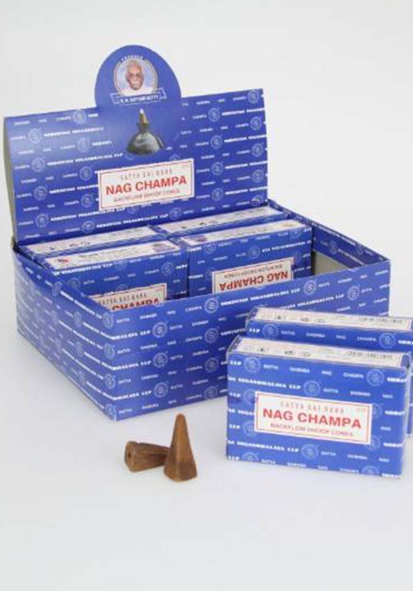 Nag Champa | BACKFLOW DHOOP CONES