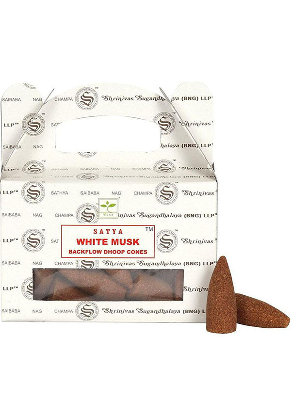 White Musk Backflow | INCENSE CONES*