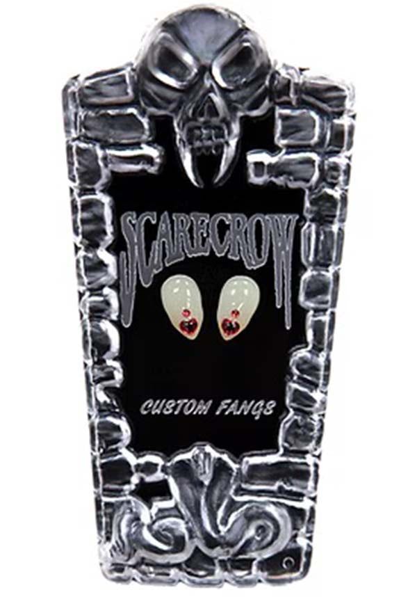 Bling Heart & Gem [SMALL] | CUSTOM FANGS