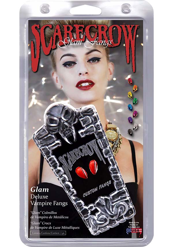 Glam Deluxe Red [Small] | CUSTOM FANGS*