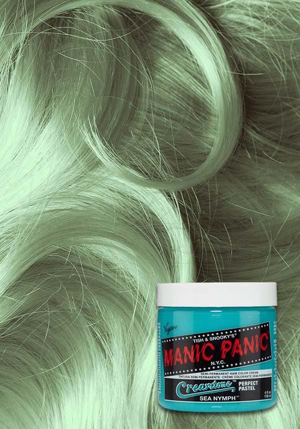 Sea Nymph | CREAMTONE HAIR COLOUR - Beserk - all, clickfrenzy15-2023, cosmetics, cpgstinc, discountapp, dye, ebaymp, fp, green, hair, hair colour, hair dye, hair green, labelvegan, manic panic, manic panic hair, mermaid, vegan