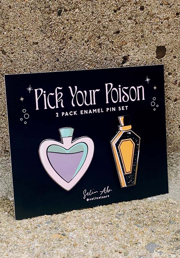 Pick Your Poison | ENAMEL PIN SET