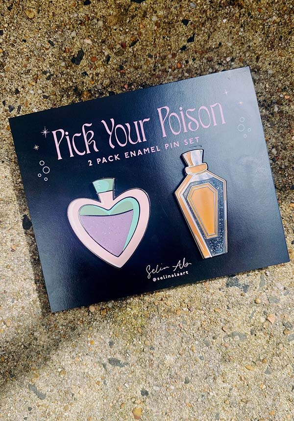 Pick Your Poison | ENAMEL PIN SET