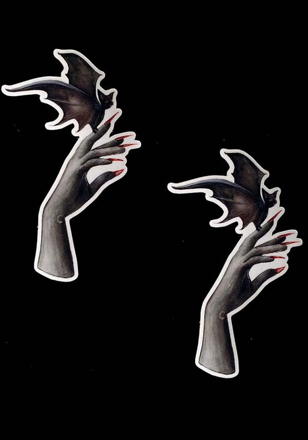 Vampire Hand On Bat | STICKER