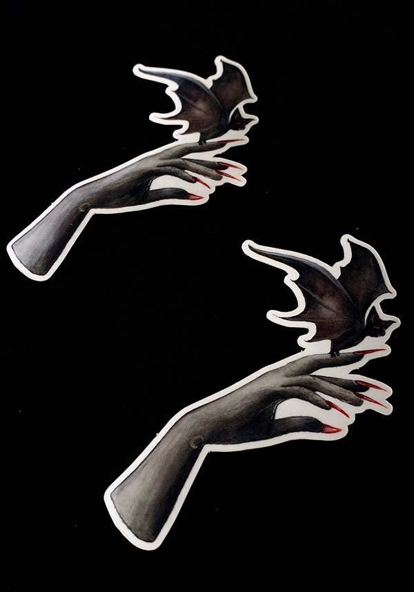 Vampire Hand On Bat | STICKER