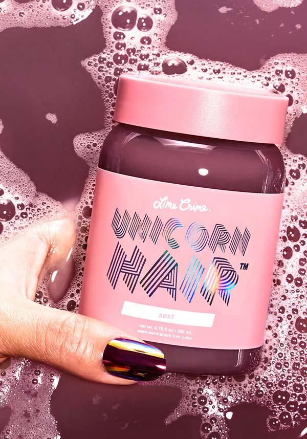 Sext | UNICORN HAIR COLOUR TINT - Beserk - all, clickfrenzy15-2023, cosmetics, discountapp, dye, fp, hair colour, hair dye, hair purple, labelvegan, lime crime, lime crime hair, mermaid, purple, repriced010623, vegan