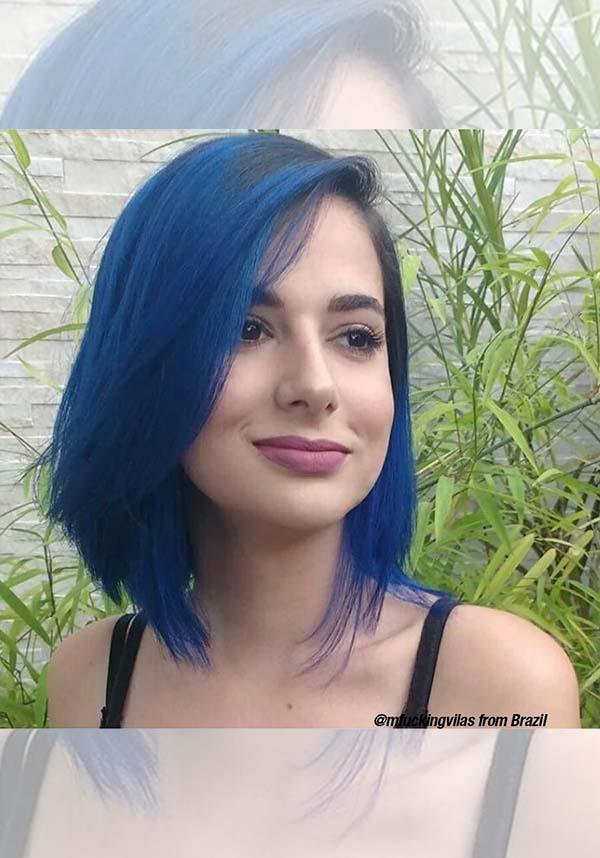 Shocking Blue | AMPLIFIED COLOUR - Beserk - all, blue, clickfrenzy15-2023, cosmetics, cpgstinc, discountapp, dye, ebaymp, fp, hair, hair blue, hair colour, hair dye, labelvegan, manic panic, manic panic hair, vegan